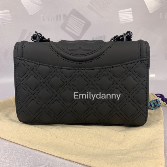 Tory Burch SMALL FLEMING MATTE CONVERTIBLE SHOULDER BAG - Picture 10 of 14